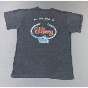 Rare Vintage 90s Hiney Winery Dorsey Donnelly Ent Large USA Single Stitch Tee